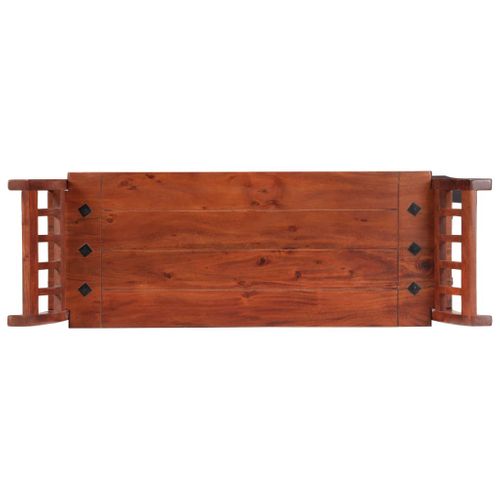 Banc 111 Cm Bois D'acacia Solide
