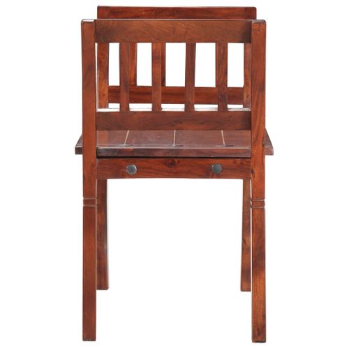 Banc 111 Cm Bois D'acacia Solide