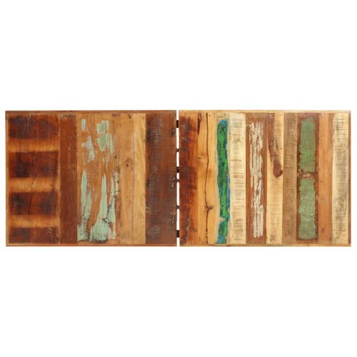 Table De Bar 180x70x107 Cm Bois De Récupération Solide