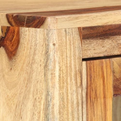 Ensemble De Meuble TV 4 PCs Bois Solide