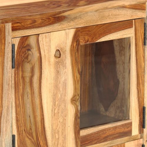 Ensemble De Meuble TV 4 PCs Bois Solide