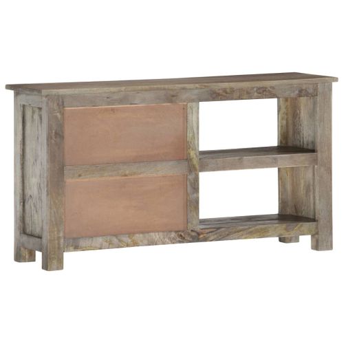 Meuble TV 100x30x55 Cm Bois De Manguier Massif