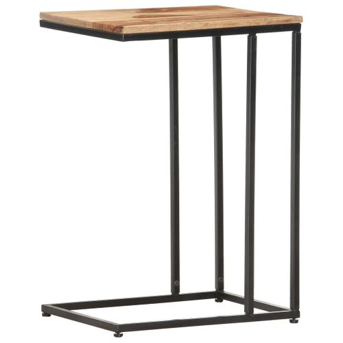 Table D'appoint 35x45x65 Cm Bois Massif