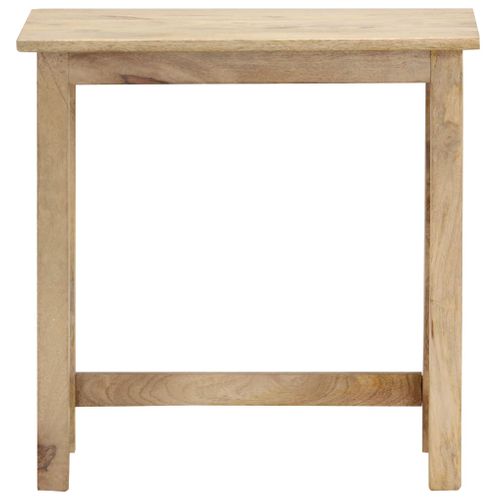 Tables Gigognes 3 Pièces Bois Solide De Manguier