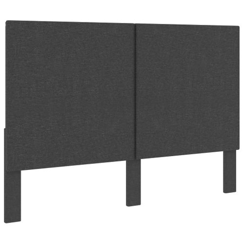 Tête De Lit Gris Foncé Tissu 160x200 Cm