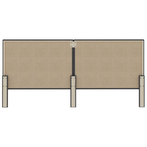 Tête De Lit Gris Foncé Tissu 200x200 Cm