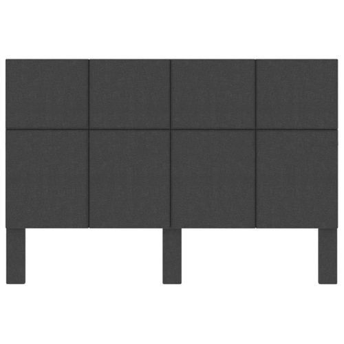 Tête De Lit Gris Foncé Tissu 140x200 Cm