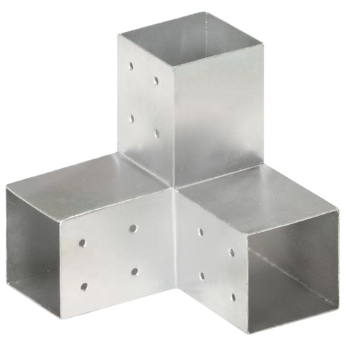 Connecteur De Poteau Forme En Y Métal Galvanisé 81x81 Mm