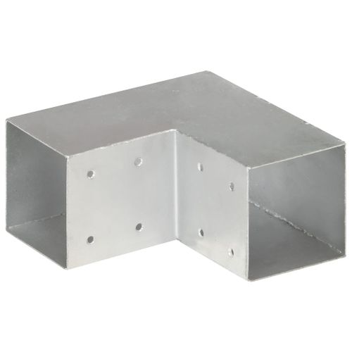 Connecteur De Poteau Forme En L Métal Galvanisé 91x91 Mm
