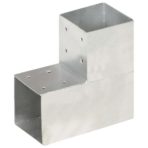 Connecteur De Poteau Forme En L Métal Galvanisé 101x101 Mm