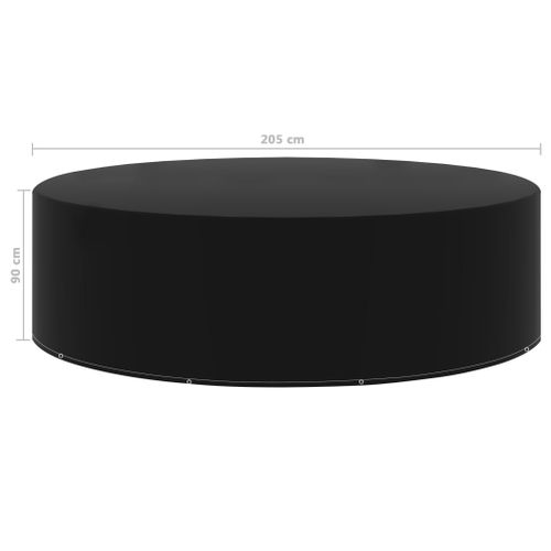 Housse De Salon De Jardin 10 Oeillets 205x90 Cm