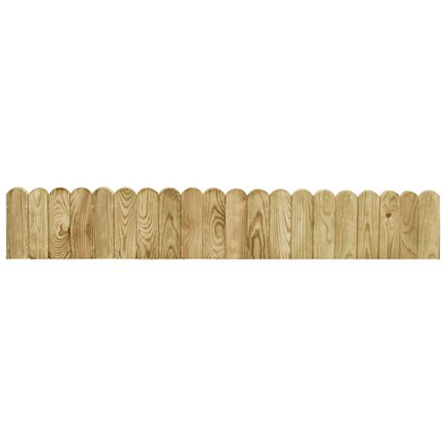 Rouleau De Bordure Vert 120 Cm Bois De Pin Imprégné