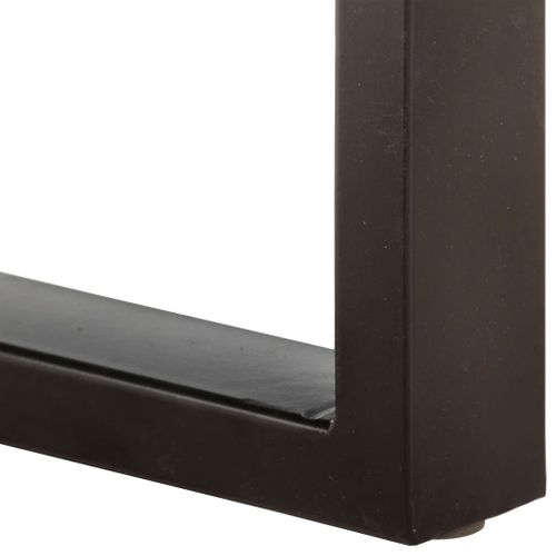 Banc 110 Cm Bois De Récupération Solide Et Acier