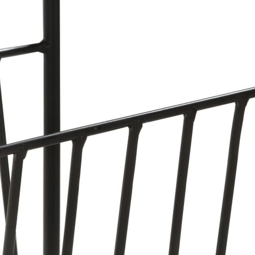 Porte-revues 40x30x50 Cm Bois De Manguier Solide Et Acier