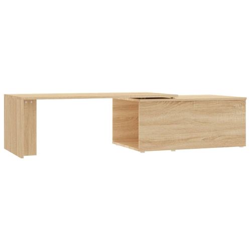 Table Basse Chêne Sonoma 150x50x35 Cm Bois D’ingénierie