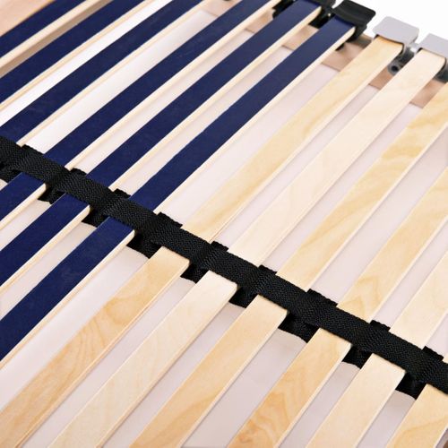 Sommiers à Lattes 2 Pièces Avec 42 Lattes 7 Zones 90x200 Cm