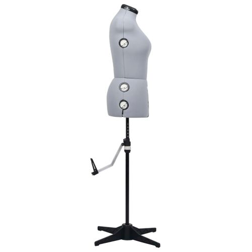Mannequin De Robe Ajustable Pour Femme Gris M Taille 40-46