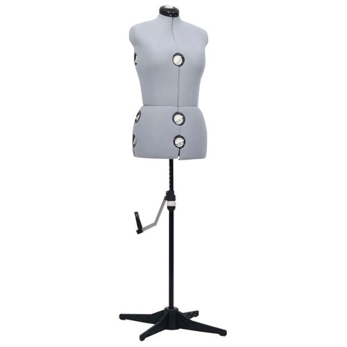 Mannequin De Robe Ajustable Pour Femme Gris M Taille 40-46
