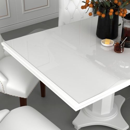Protecteur De Table Transparent 180x90 Cm 1,6 Mm Pvc