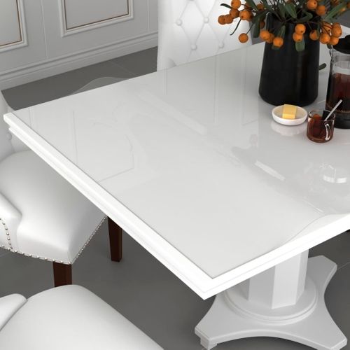 Protecteur De Table Transparent 80x80 Cm 1,6 Mm Pvc