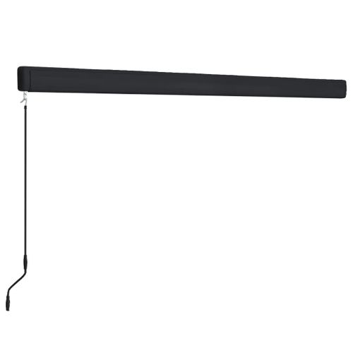 Store à Cassette Manuel 350x250 Cm Bleu Et Blanc