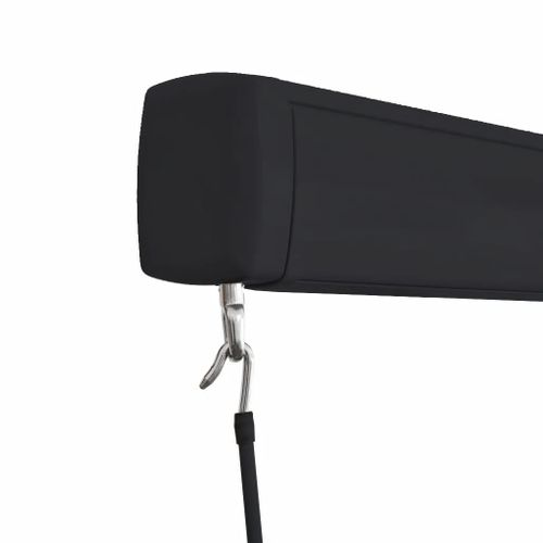 Store à Cassette Manuel 400x300 Cm Bleu Et Blanc