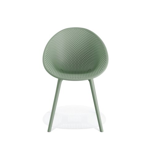 Qosy Chaise Outdoor Vert - Lot De 2 -