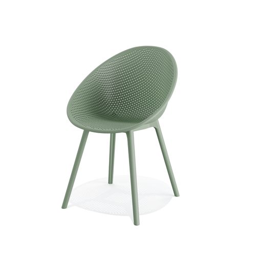 Qosy Chaise Outdoor Vert - Lot De 2 -