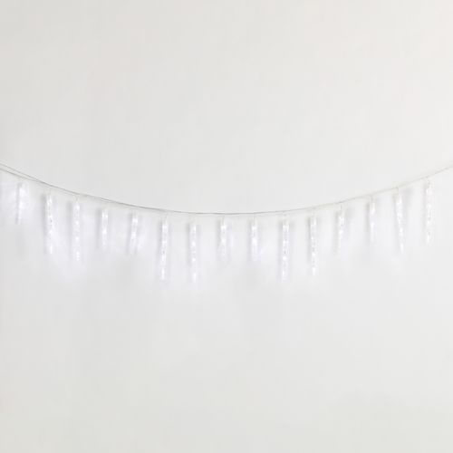 Guirlande LED extérieur glaçon  Blanc froid