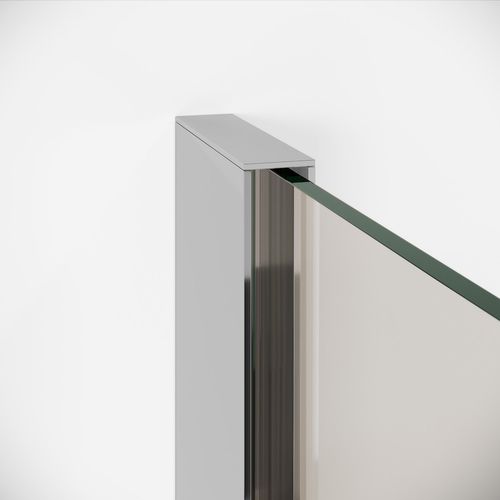 Paroi De Douche Florida - 50 X 200 Cm - Chrome