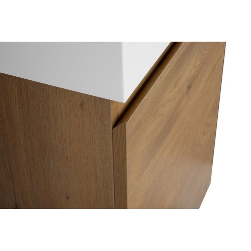 Lave-Mains Angela 40 X 22 Cm - Chêne