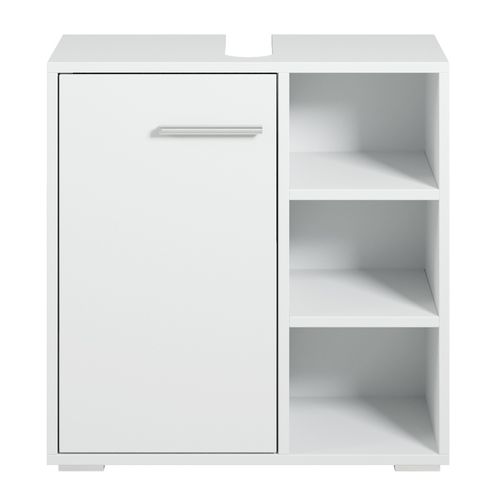 Meuble Sous-Vasque Neptunus - 60 X 28 X 60 Cm - Blanc