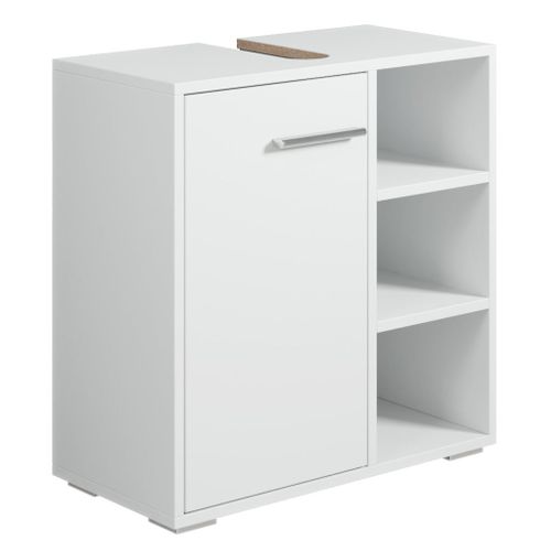 Meuble Sous-Vasque Neptunus - 60 X 28 X 60 Cm - Blanc