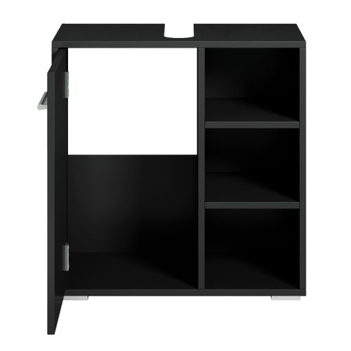 Meuble Sous-Vasque Neptunus - 60 X 28 X 60 Cm - Noir