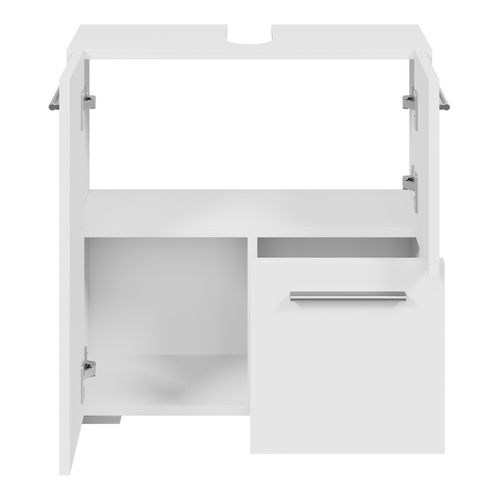 Meuble Sous-Vasque Mars - 60 X 30 X 60 Cm - Blanc