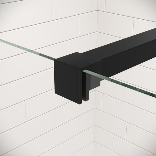 Paroi De Douche Florida - 50 X 200 Cm - Noir