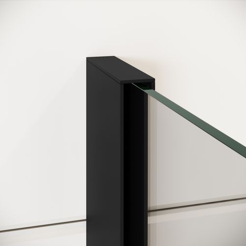 Paroi De Douche Florida - 60 X 200 Cm - Noir