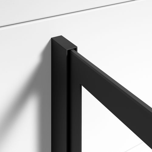 Paroi De Douche Essos - 50 X 200 Cm - Noir