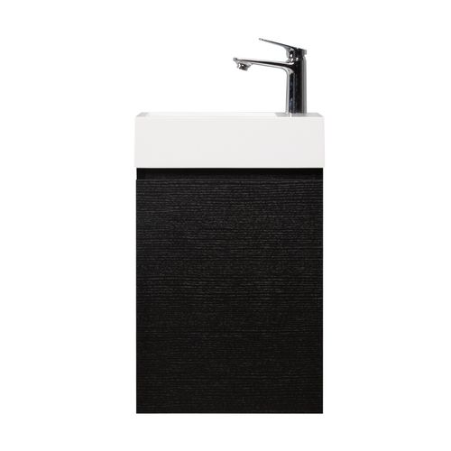 Lave-Mains Angela 40 X 22 Cm - Noir