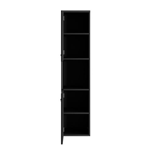 Colonne Hauteur 131 Cm Noir Mat