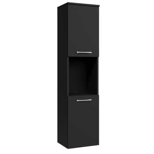 Colonne Hauteur 131 Cm Noir Mat