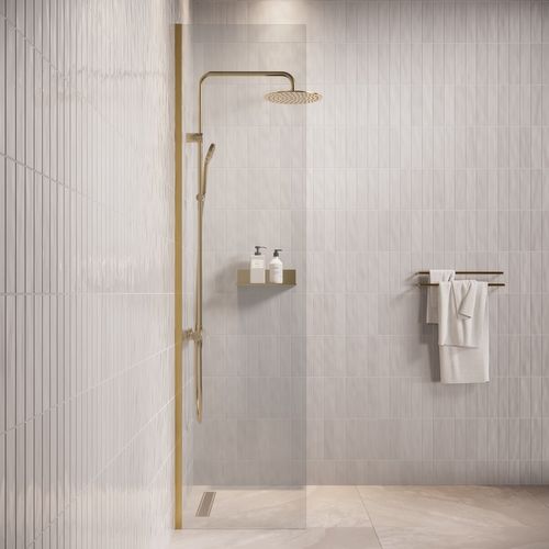 Paroi De Douche Florida - 40 X 200 Cm - Or