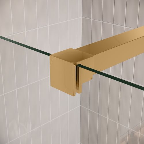 Paroi De Douche Florida - 100 X 200 Cm - Or