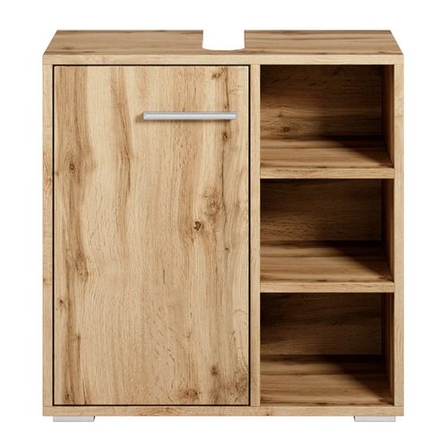 Meuble Sous-Vasque Neptunus - 60 X 28 X 60 Cm - Chêne