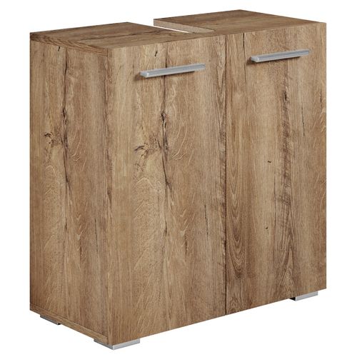 Meuble Sous-Vasque Jupiter - 60 X 30 X 60 Cm - Chêne