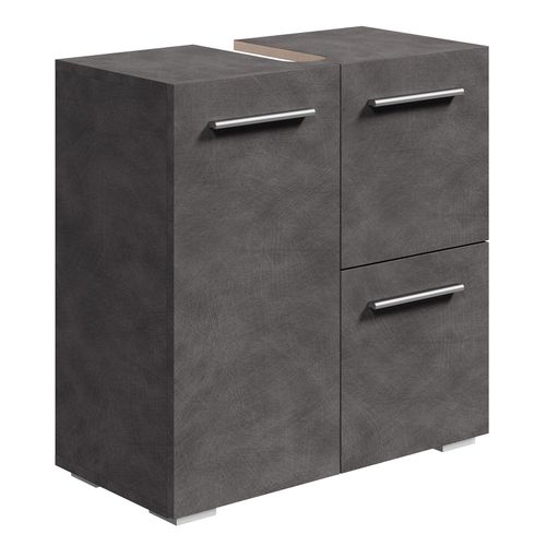 Meuble Sous-Vasque Mars - 60 X 30 X 60 Cm - Gris