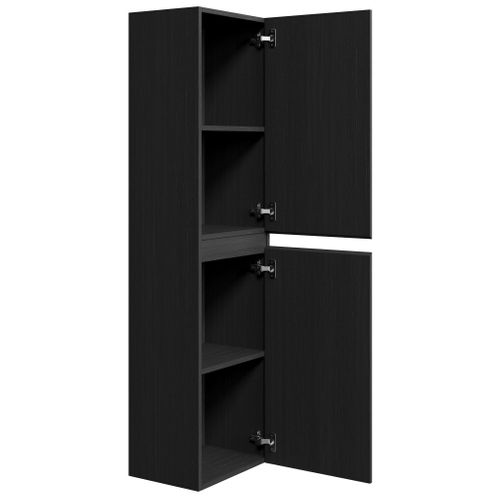 Colonne Angela 150 Cm - Noir Bois