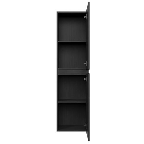Colonne Angela 150 Cm - Noir Bois