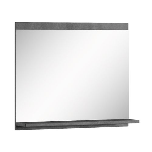 Miroir Avec Étagère Montreal 60 X 12 X 50 Cm Gris