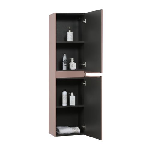 Armoire De Rangement De Thermis 150 Cm Rose Meuble De Rangement